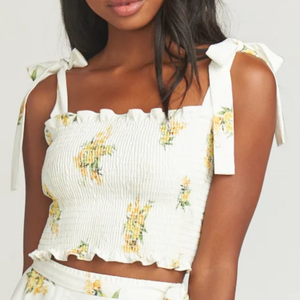 Show Me Your Mumu "Antoinette" smocked Top